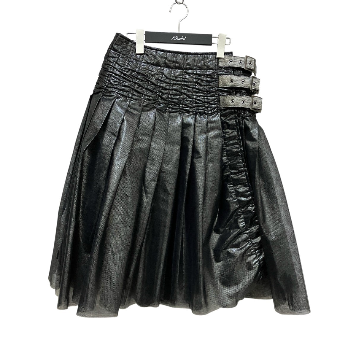 JUNYA WATANABE CDG ベルテッドプリーツスカートJO-S003 古着・中古-1枚目のアイテム画像