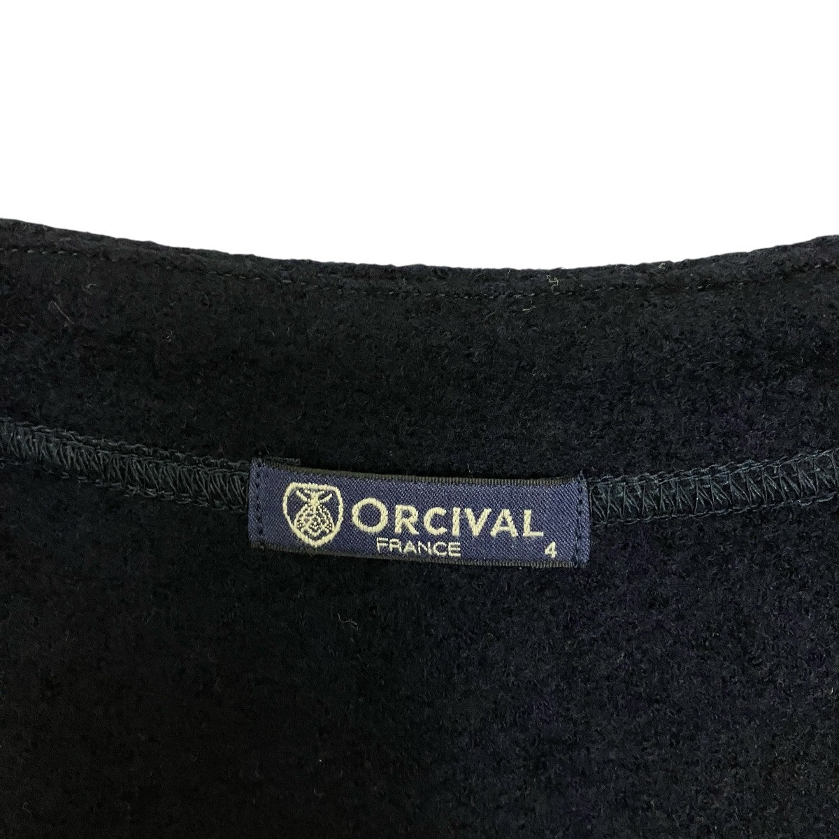 【新品】オーシバル　ウールジャージー　カーディガン ORCIVAL(オーチバル) ウールジャージー カーディガンOR-C0282