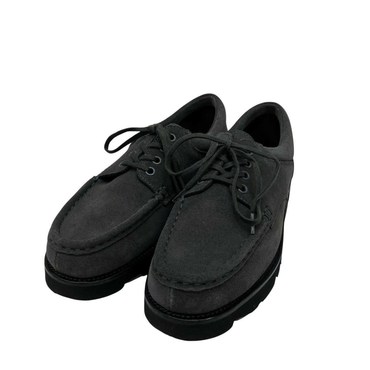 【極美品】Marbot モカシンシューズ スエード ビブラムソール グレー 41 Marbot(マルボー) MAR2412001 [ MOCCASIN SHOES ] Vibram SOLE