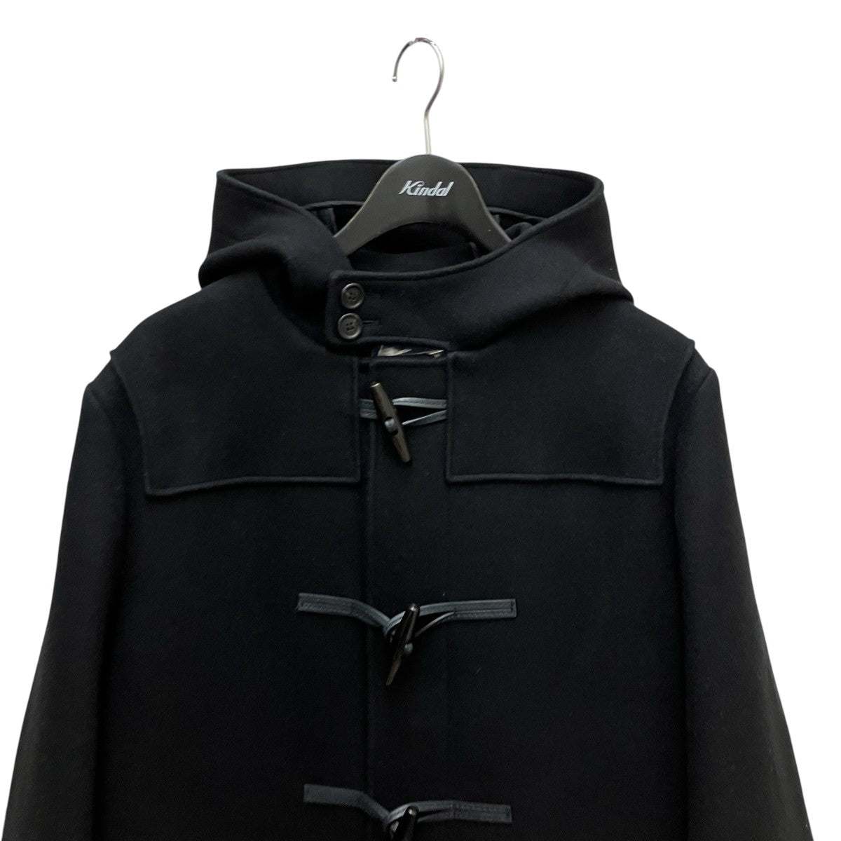 dunhill(ダンヒル) カシミヤ混ダッフルコート ブラック サイズ 48