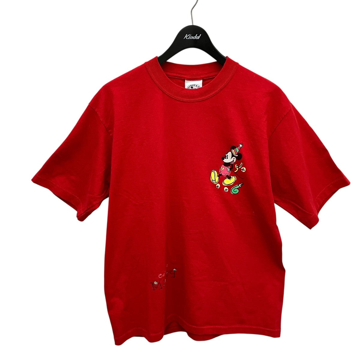 Disney(ディズニー) 半袖Tシャツ レッド サイズ L｜【公式