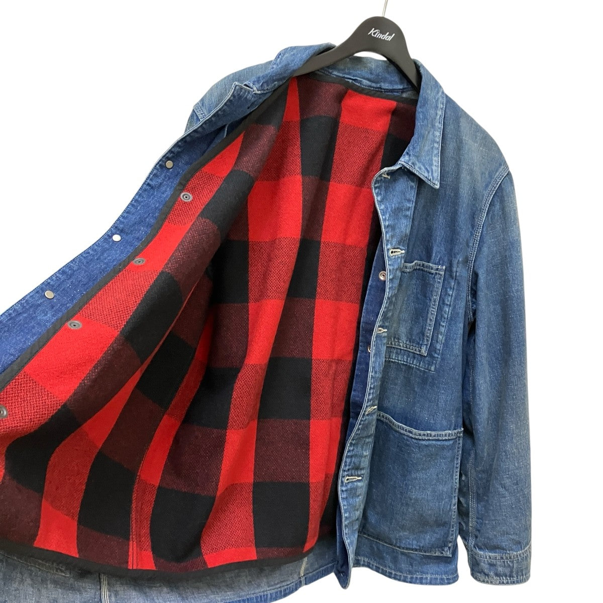 ジャケット・アウター minedenim G.Nep Denim Liner Coverall JKT MINEDENIM - G.Nep Denim Liner Coverall JKT （USED） / グレー