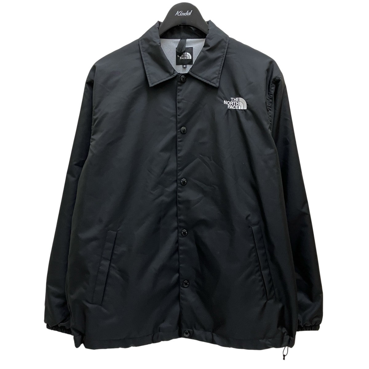 美品THE NORTH FACE ブラック　コーチジャケット　L THE NORTH FACE 「THE FACE」 コーチジャケット L ブラック