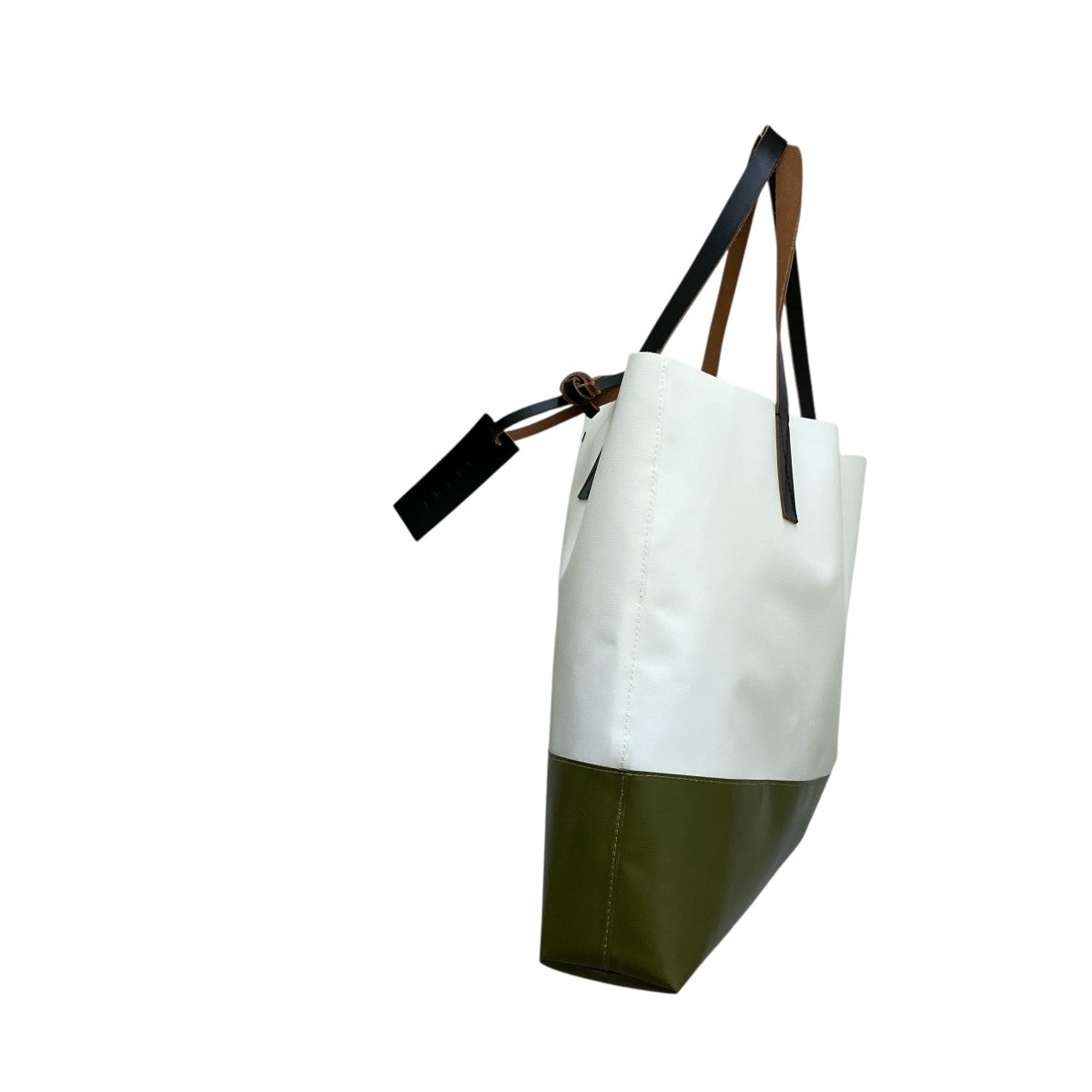 【値下げ】MARNI PVCトート Black MARNI マルニ PVCトートバッグ 黒青 - メルカリ