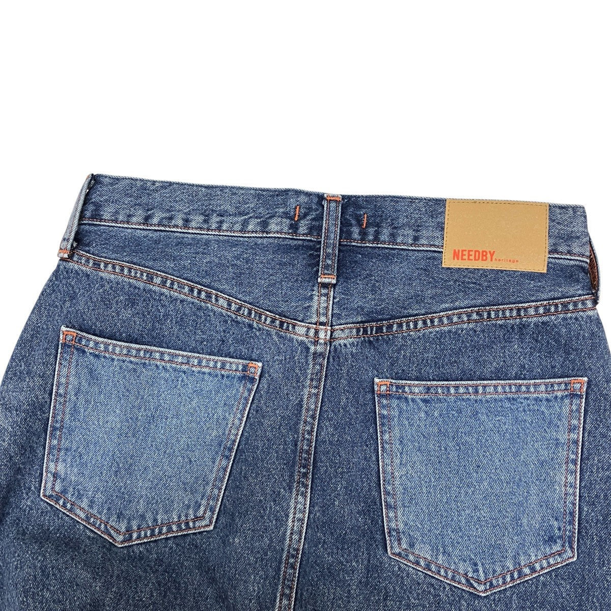 NEEDBY heritage デニムスカートD1C2008U37DMC 古着・中古-5枚目のアイテム画像