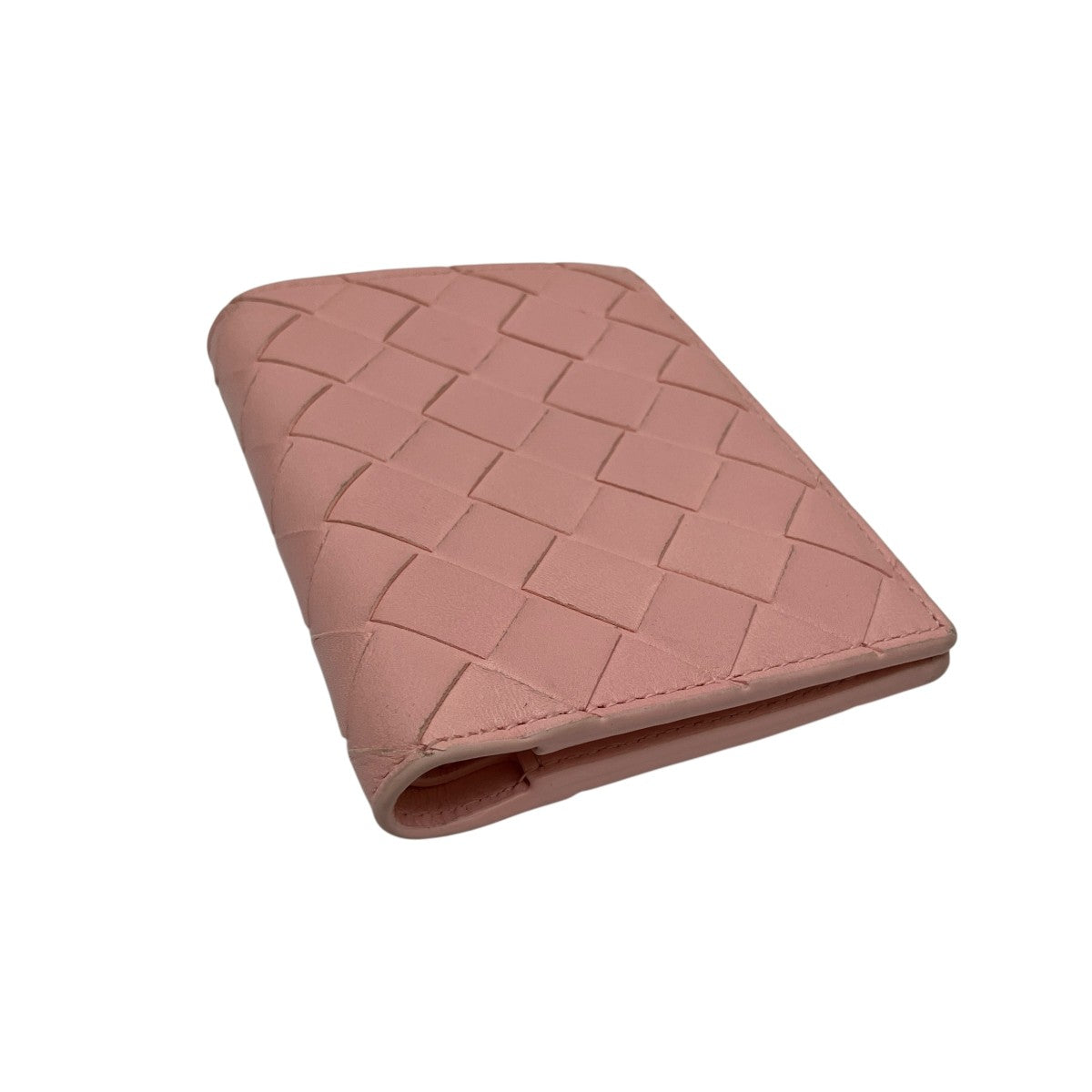 BOTTEGA VENETA 二つ折り財布 ピンク BOTTEGA VENETA(ボッテガヴェネタ) 2つ折り財布 - ピンク｜【公式