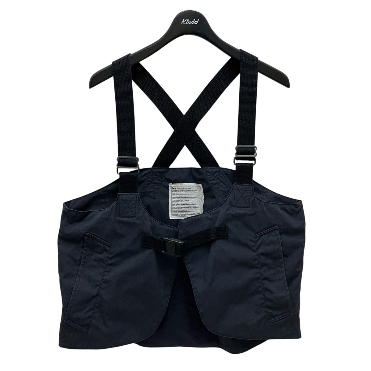 リメイク　ベスト　サイズL相当　　4 INK(インク) リメイクベスト ブラック サイズ FREE｜【公式】カインド
