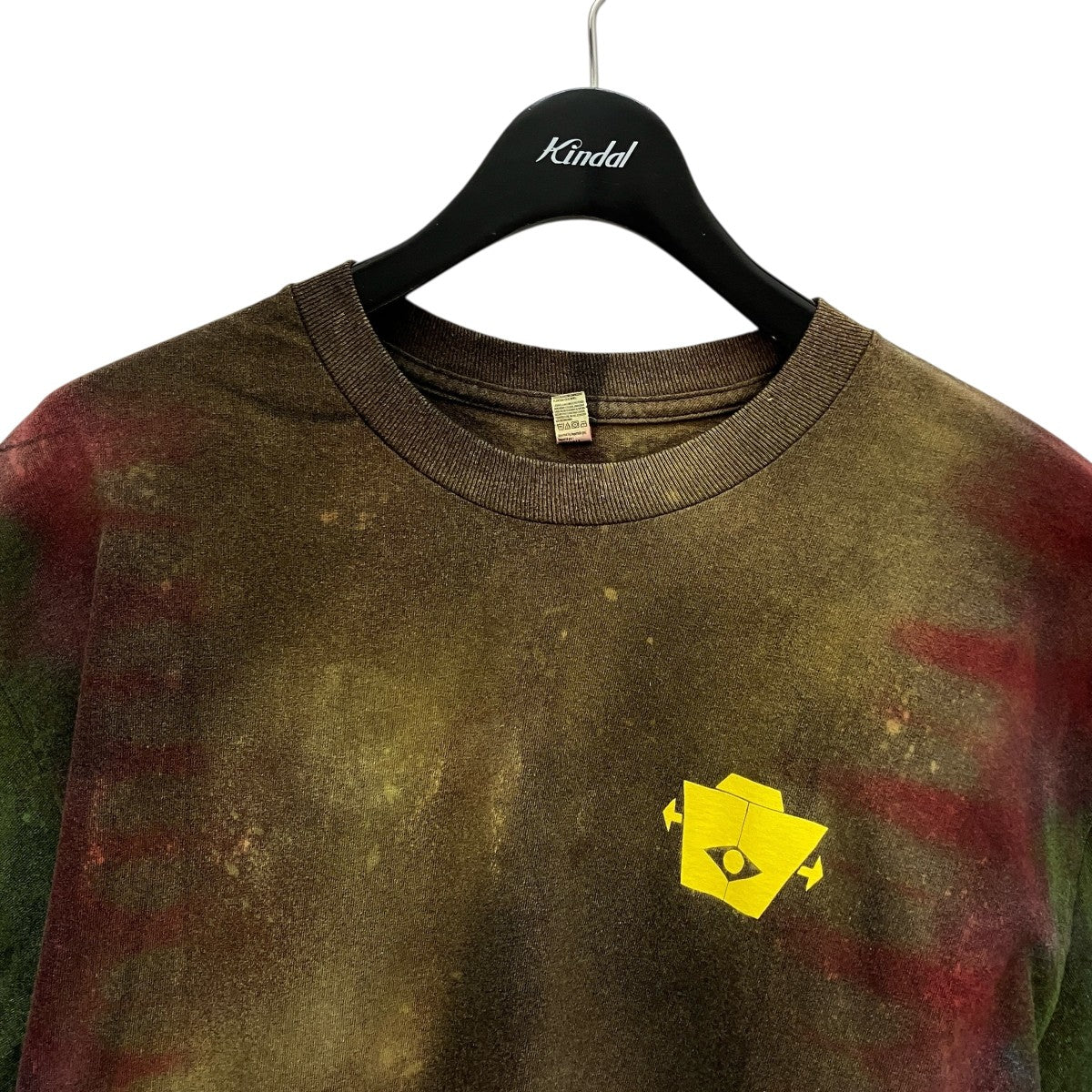 YUKIDYE ROBO TEE後染め半袖Tシャツ