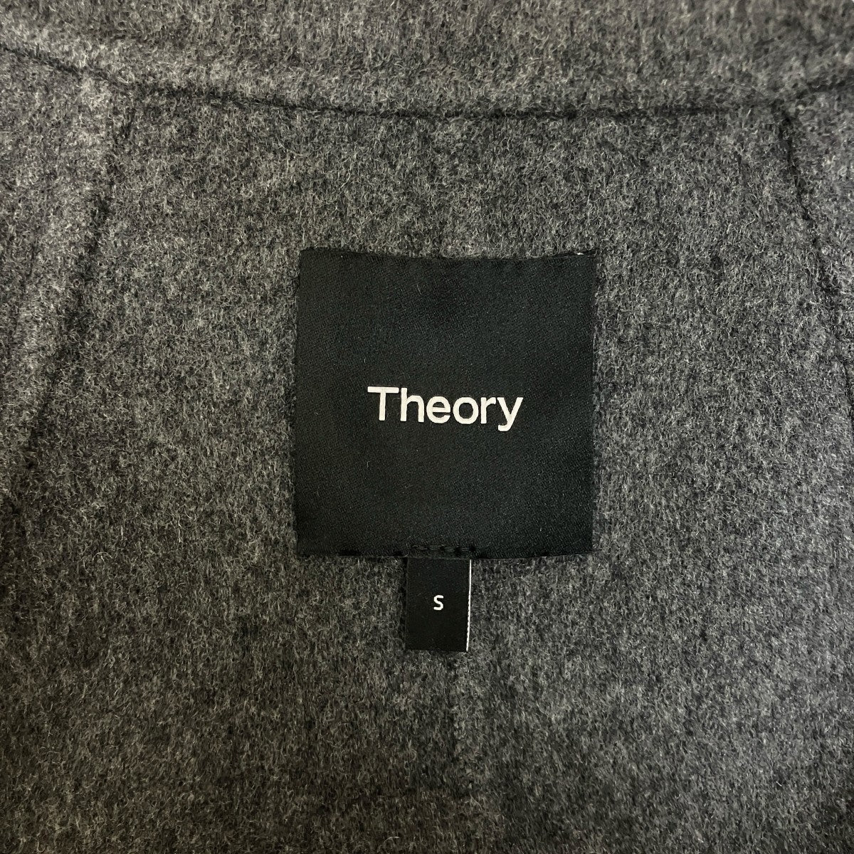 カシミヤ混リバー仕立てテーラードコート4309602