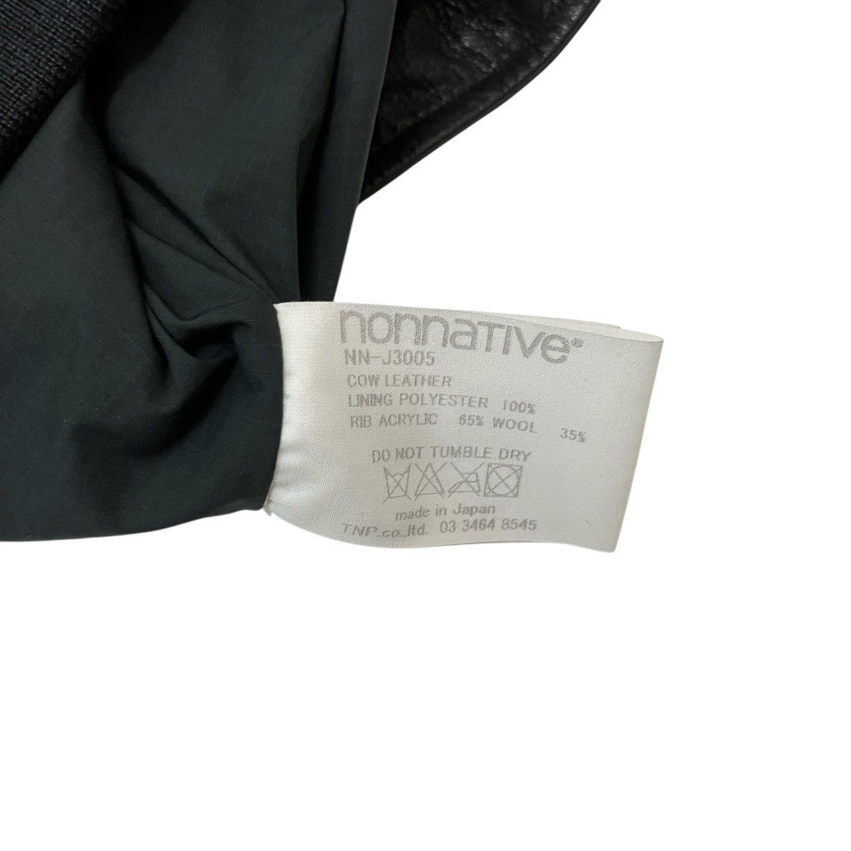 定価164700円nonnative GORE-TEXレザーライダース新品未使用 nonnative - ノンネイティブ / RIDER BLOUSON SHEEP LEATHER