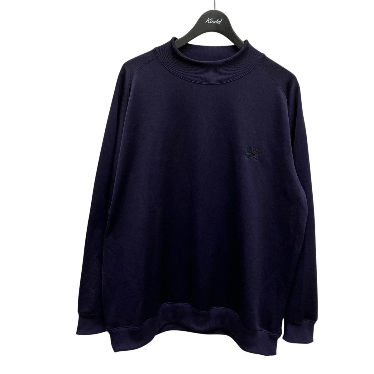 BEAMS NEEDLES / モックネックXL Needles/ニードルズ L/S Mock Neck Tee - C/Pe Bright Jersey