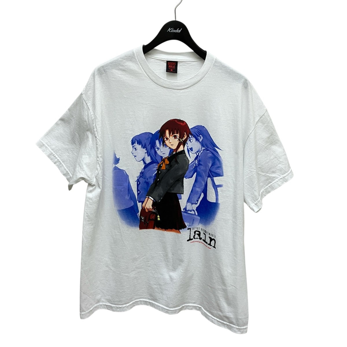 GEEKS RULE (ギークスルール) × serial experial GEEKS RULE(ギークス ルール) serial experiments lainTシャツ