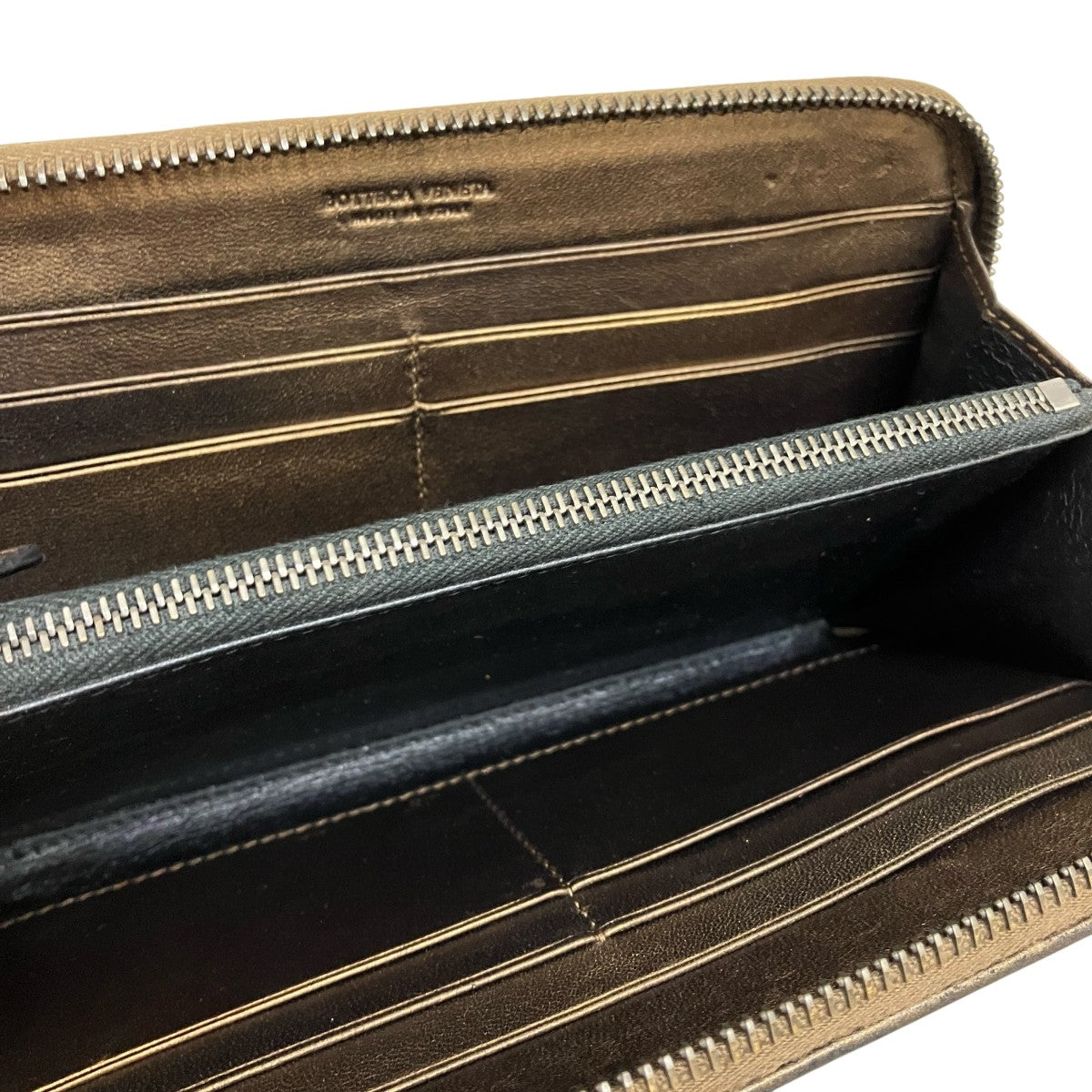 TETSU ✨近年モデル✨ボッテガヴェネタ　マキシ　ラウンドジップ　長財布 質屋の楠本商店 / ボッテガヴェネタ ジップアラウンドウォレット