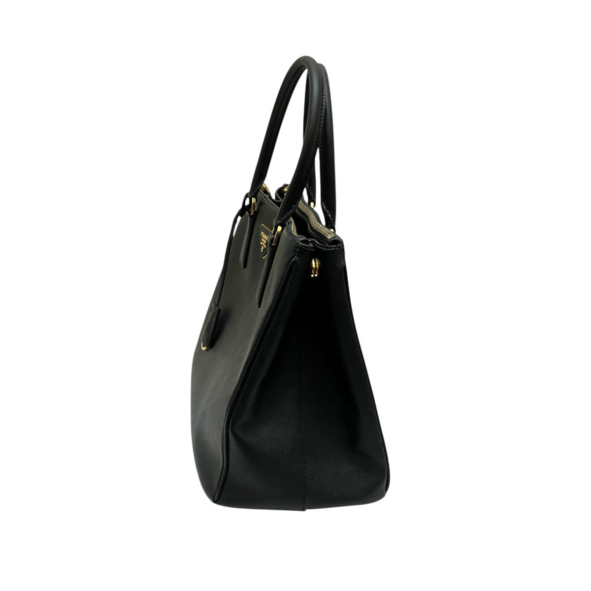 PRADA(プラダ) ガレリア サフィアーノ2WAYバッグ 180 ブラック｜【公式