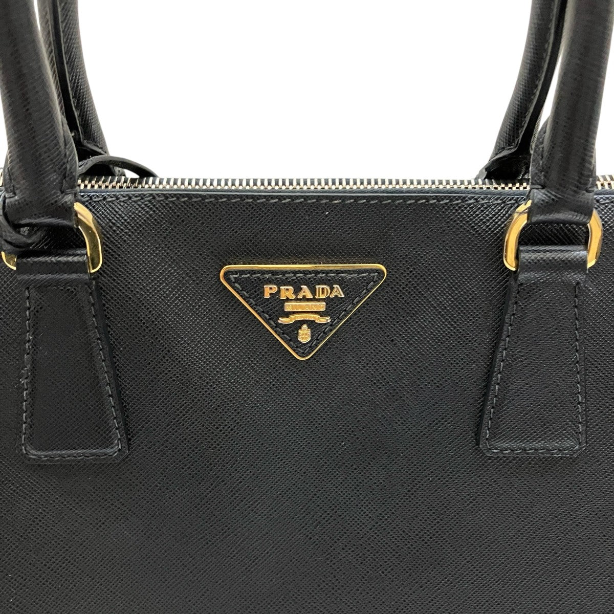 PRADA(プラダ) ガレリア サフィアーノ2WAYバッグ 180 ブラック｜【公式