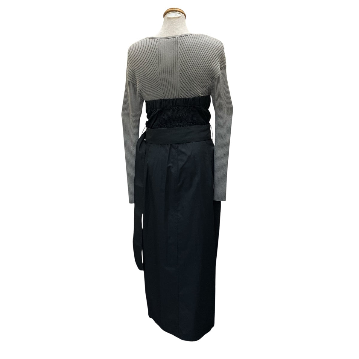 Snidel(スナイデル) ニット切替ワンピースSWNO214078 SWNO214078
