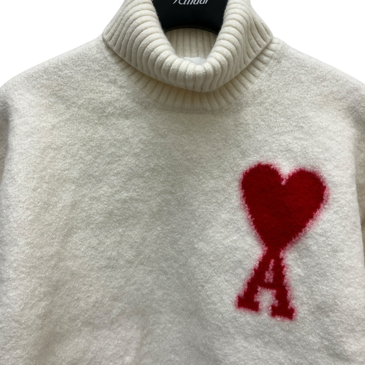 AMI Alexandre Mattiussi タートルネックニットBFUKS402018 古着・中古-3枚目のアイテム画像