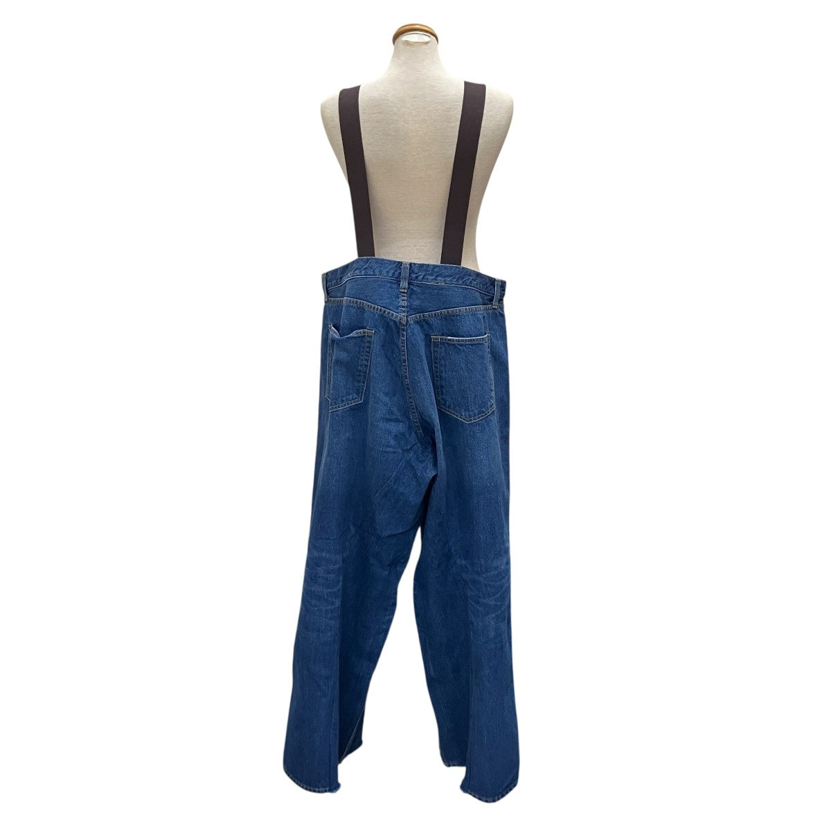  THURSTON サスペンダー インディゴ　デニム BONNM(ボナム) サスペンダーデニムパンツ インディゴ｜【公式