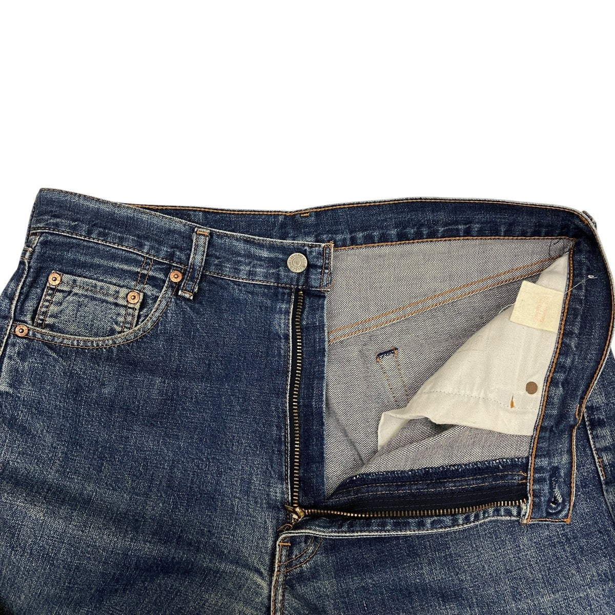 【即完売品 極美品】リーバイス ループウィラー コラボ 502 デニムパンツ LEVI'S(リーバイス) 502 ボタン裏J09デニムパンツ インディゴ