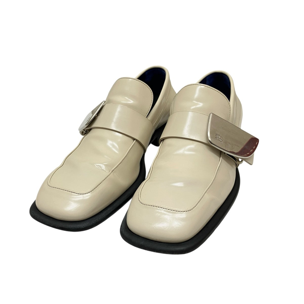 BURBERRY Shield Loafersエナメルシューズ1TCALLAN97MON 古着・中古-1枚目のアイテム画像