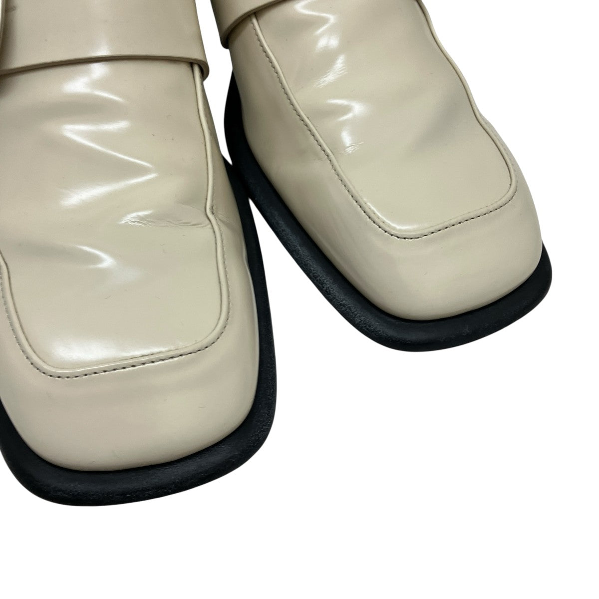 BURBERRY Shield Loafersエナメルシューズ1TCALLAN97MON 古着・中古-5枚目のアイテム画像