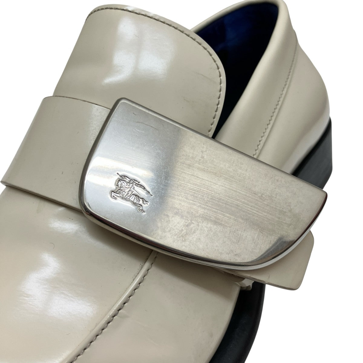 BURBERRY Shield Loafersエナメルシューズ1TCALLAN97MON 古着・中古-7枚目のアイテム画像