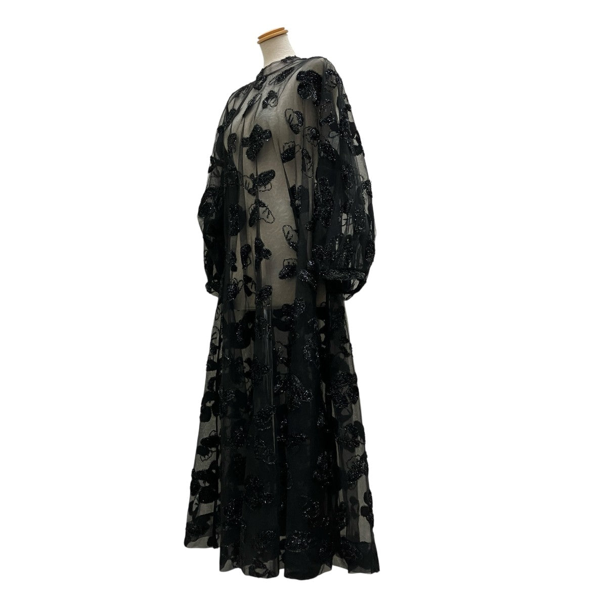 H＆M×Simone Rocha シアーワンピース ブラック サイズ XS