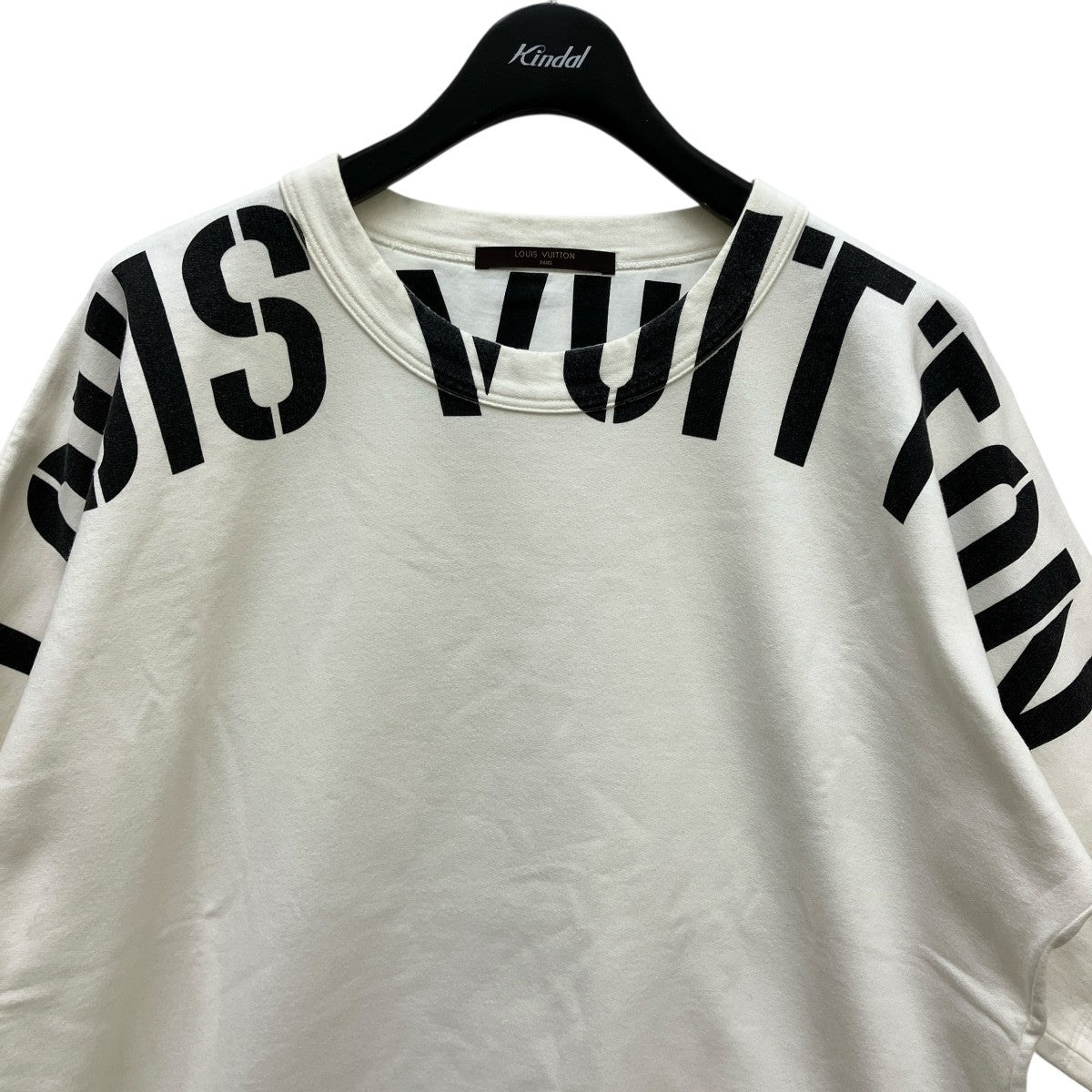 Louis Vuitton Tシャツ VCCM09 Mサイズ LOUIS VUITTON×FRAGMENT DESIGN VCCM09半袖Tシャツ ベージュ