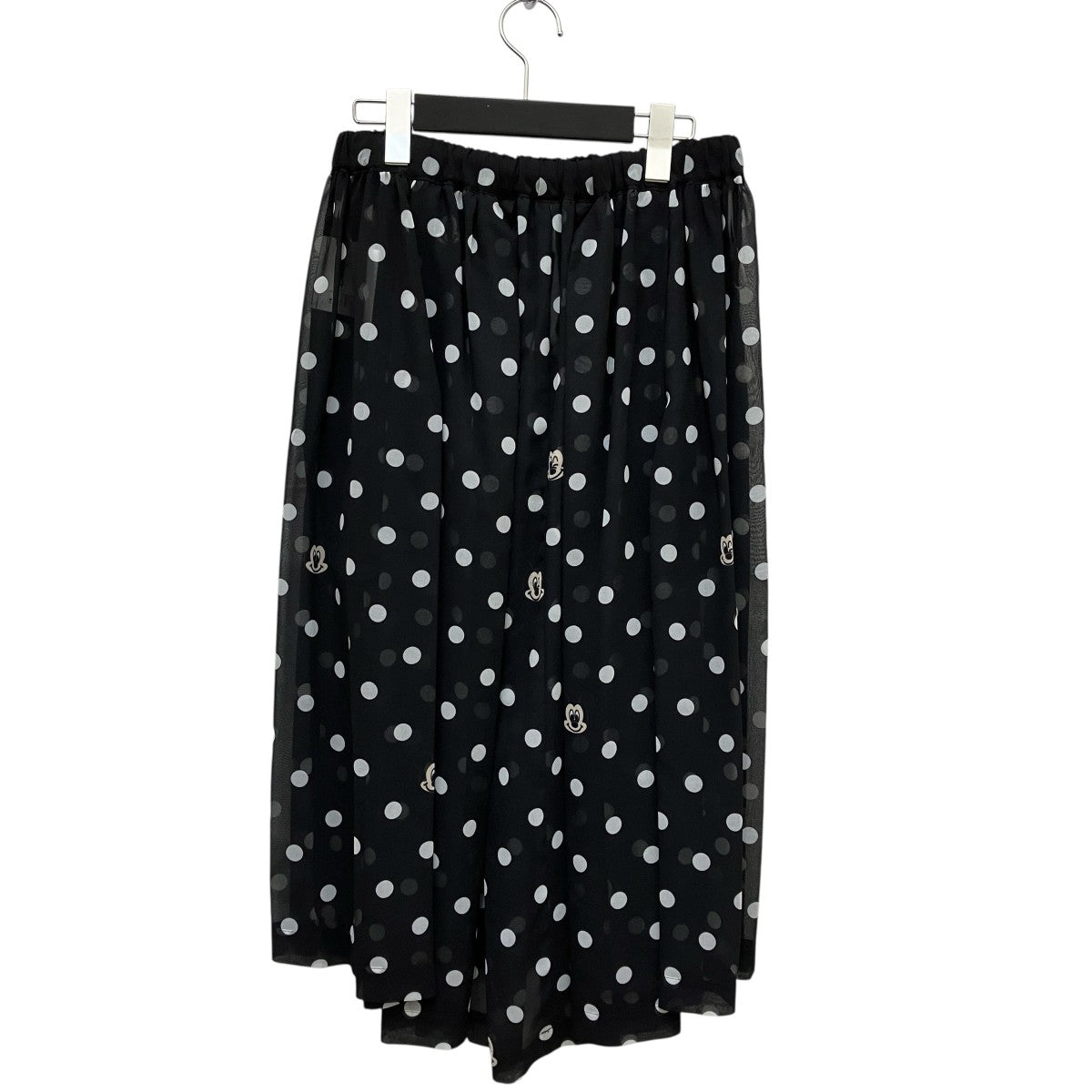 ☆COMME des GARÇONS☆ブルドック柄スカートパンツ☆Mサイズ☆ COMME des GARCONS GIRL×Disney 22SSキャラプリントドット