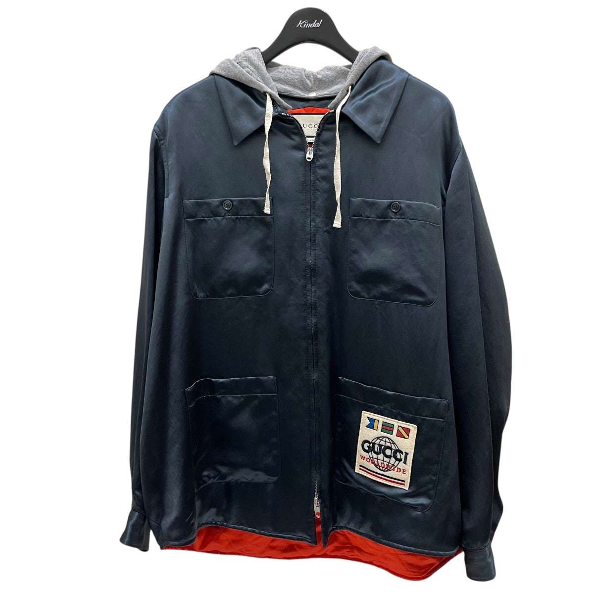 GUCCI フーデッドジャケット604112 古着・中古-1枚目のアイテム画像
