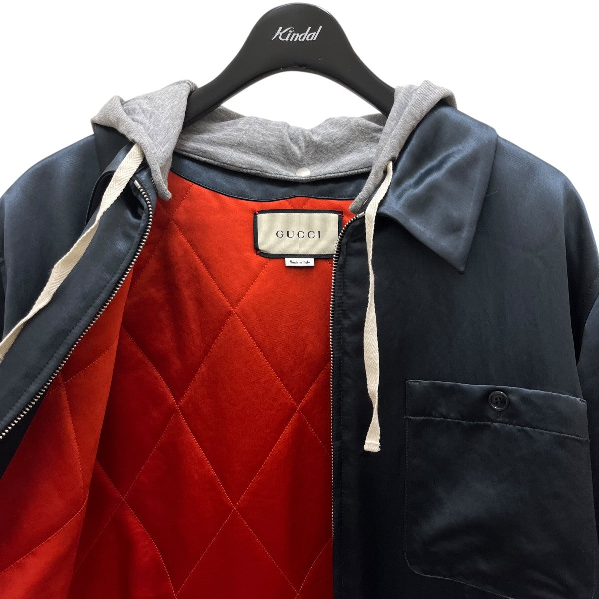 GUCCI フーデッドジャケット604112 古着・中古-3枚目のアイテム画像