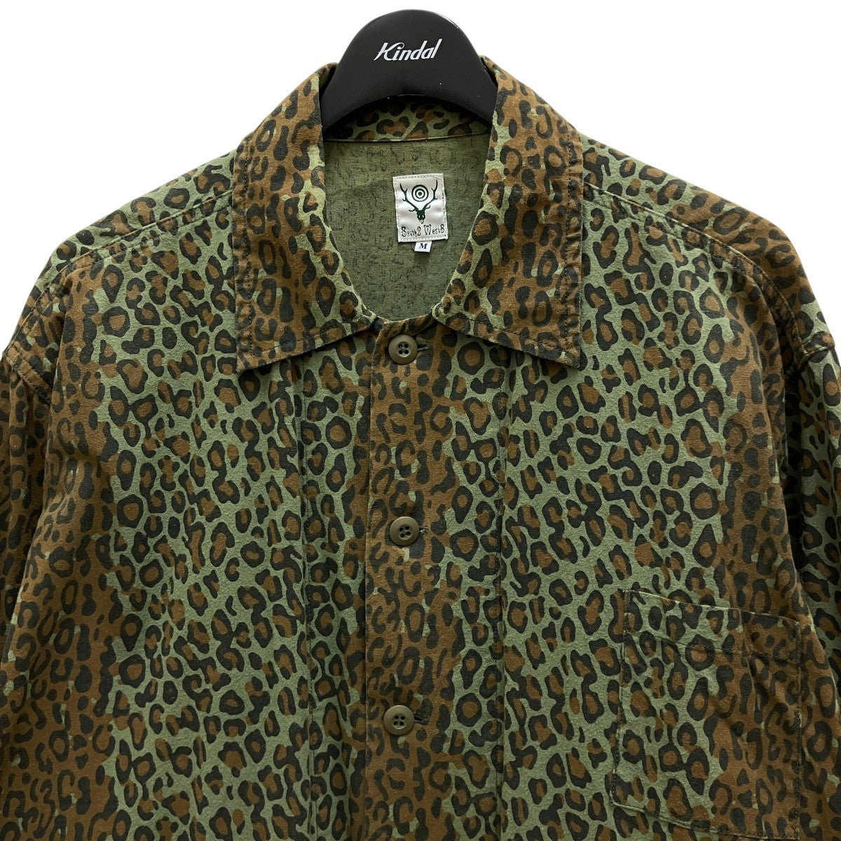 south2 west8(サウス2ウエスト8) レオパード柄シャツジャケット