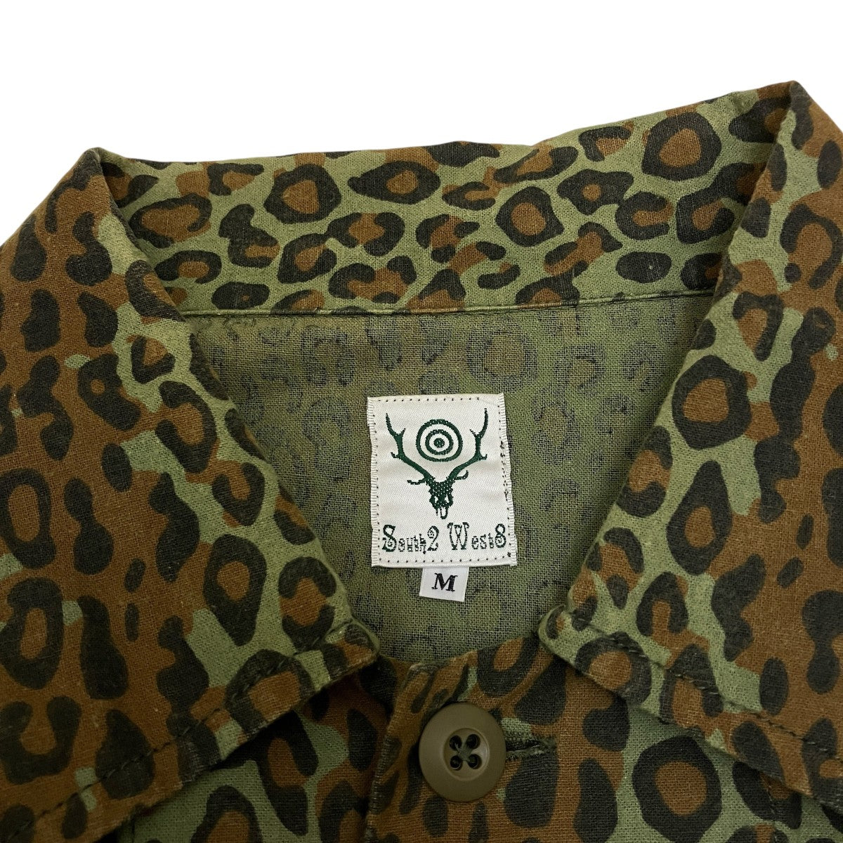 south2 west8(サウス2ウエスト8) レオパード柄シャツジャケット