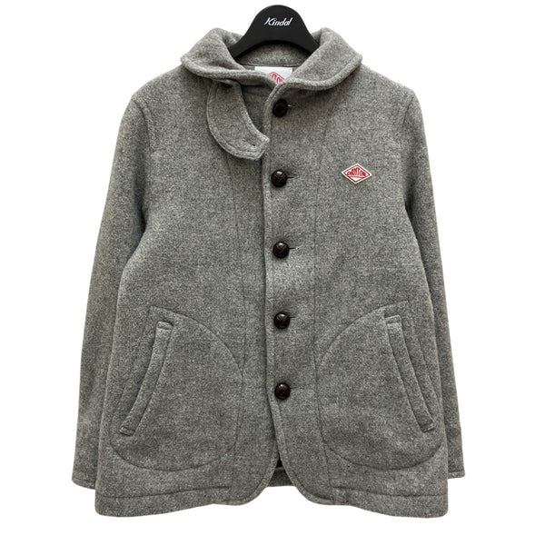 新品 タグ付き ダントン ウール カーディガン36 グレー 中古・古着通販