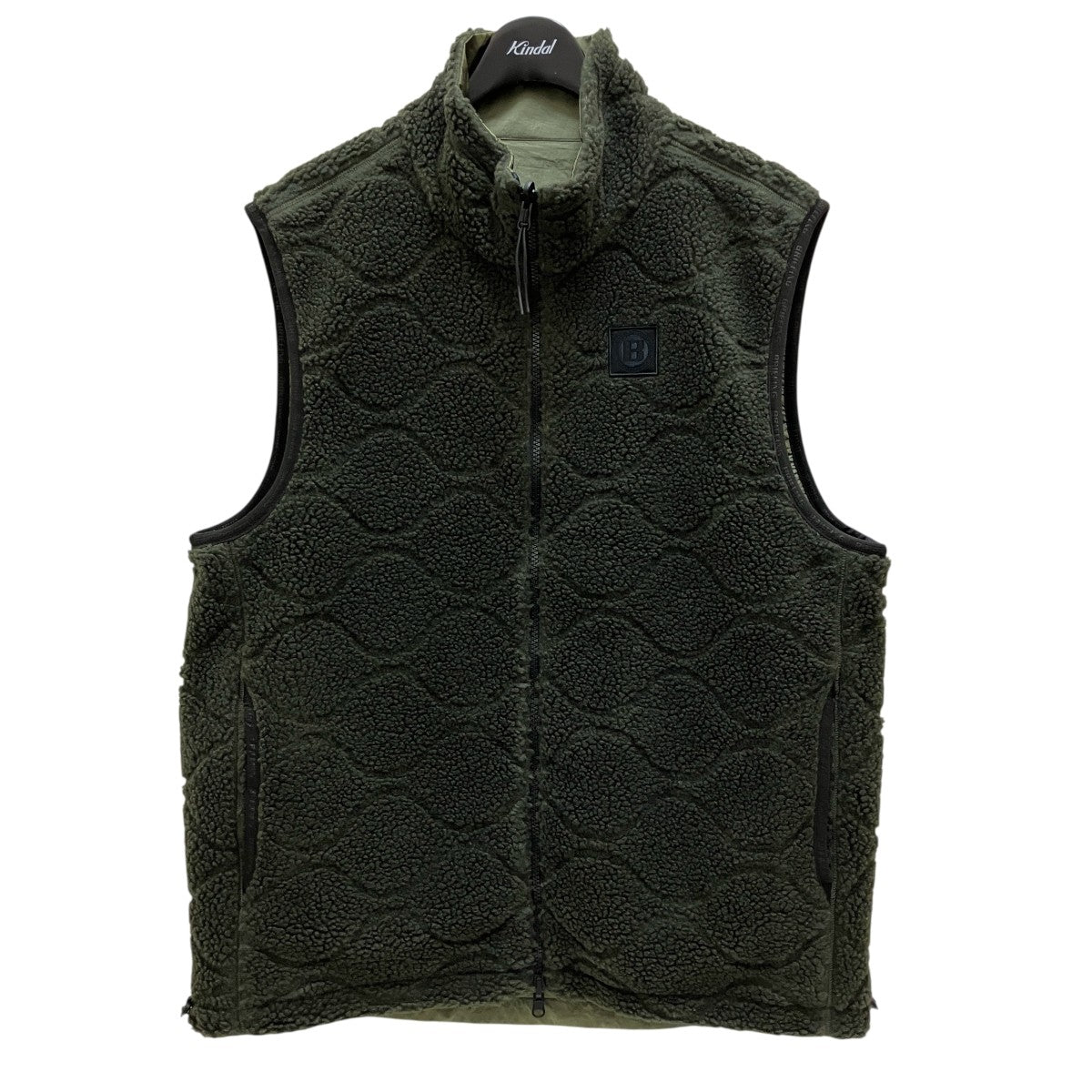 BRIEFING ボアナイロンリバーシブルベストBRG243M24 古着・中古-3枚目のアイテム画像