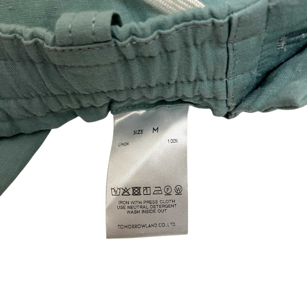 MAISON et VOYAGE 80リネン イージーパンツイージーパンツ24-04-52-04001 古着・中古-5枚目のアイテム画像