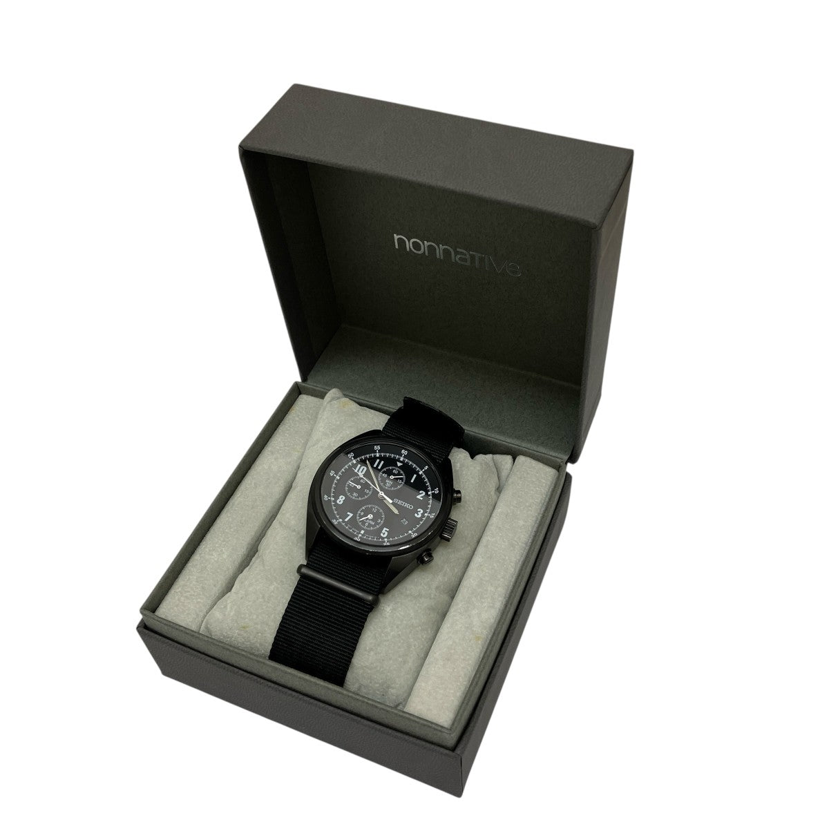 SEIKO×nonnative 腕時計7T62-0LH0 7T62-0LH0 ブラック｜【公式