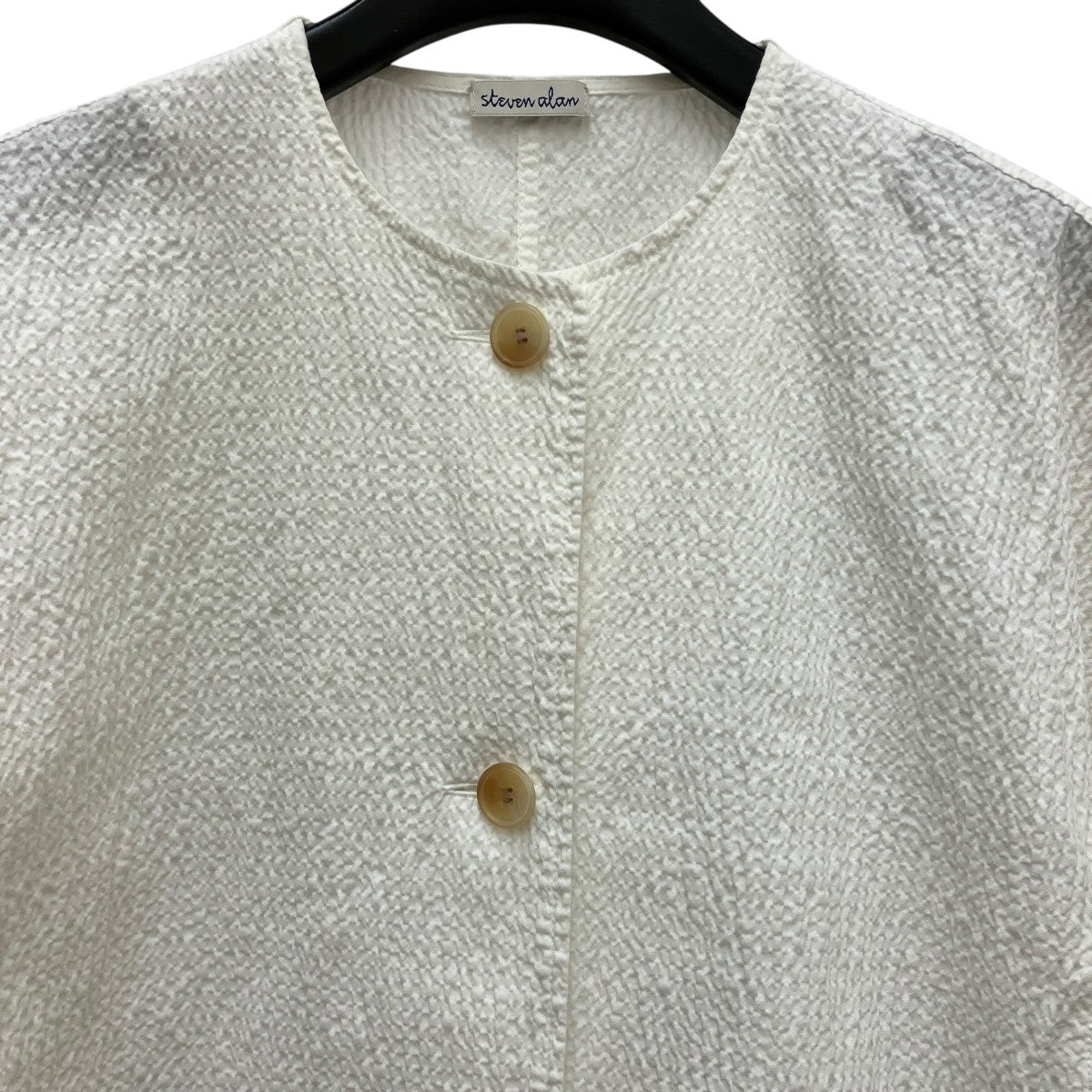 STEVEN ALAN(スティーヴンアラン) 半袖ブラウス8216-299-0082