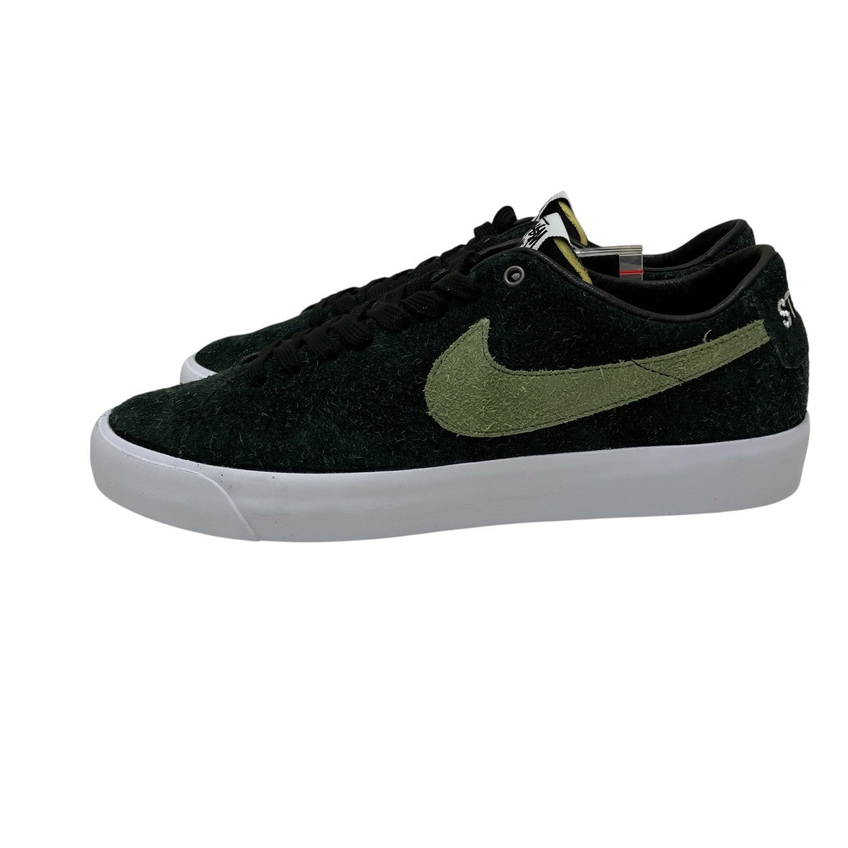 NIKE SB×stussy Blazer Low Black Palm Greenローカット