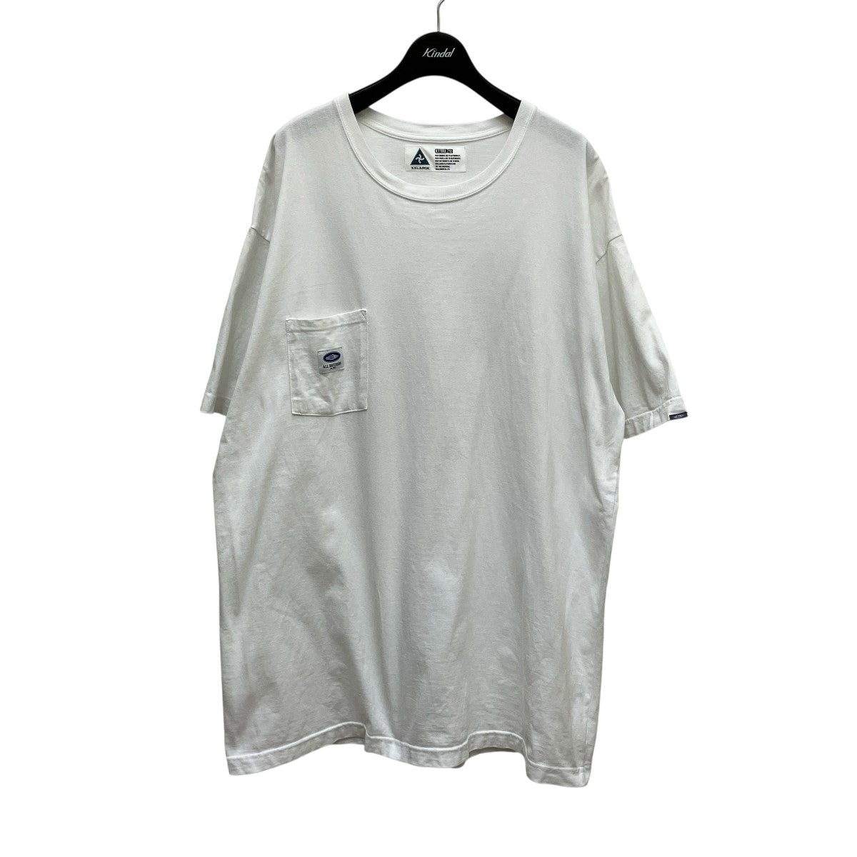 CHALLENGER 半袖TシャツCLG-TS 025-004 COCKTAIL POCKET TEE -White- 古着・中古-1枚目のアイテム画像