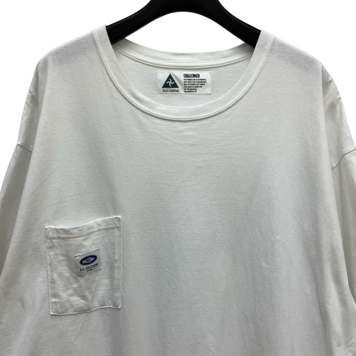 CHALLENGER 半袖TシャツCLG-TS 025-004 COCKTAIL POCKET TEE -White- 古着・中古-3枚目のアイテム画像