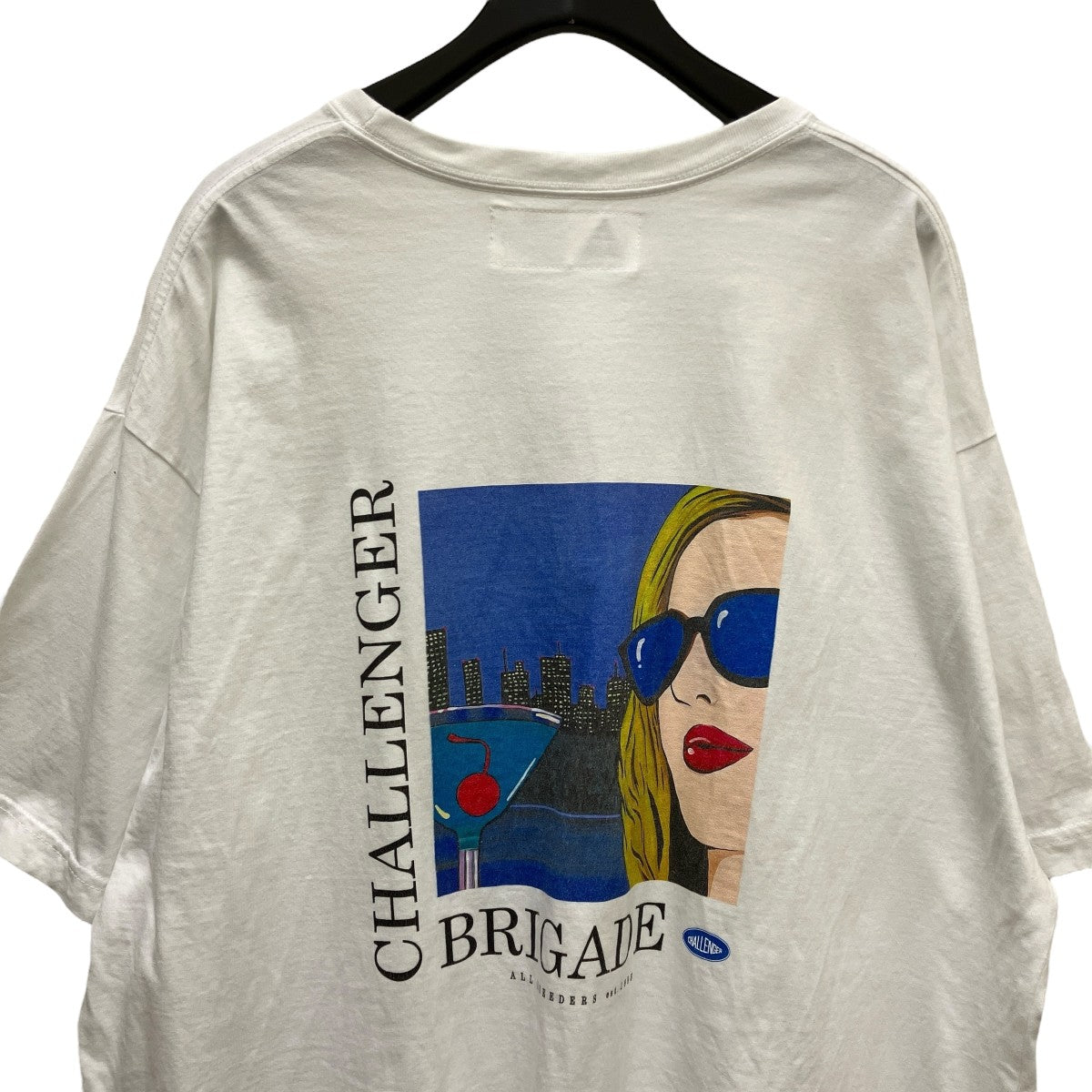 CHALLENGER 半袖TシャツCLG-TS 025-004 COCKTAIL POCKET TEE -White- 古着・中古-4枚目のアイテム画像