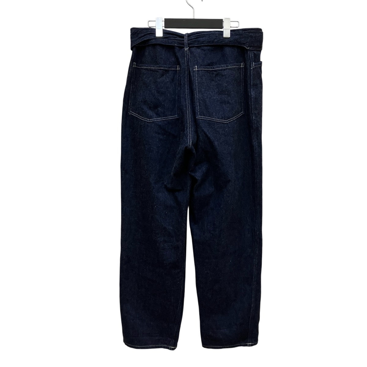 COMOLI(コモリ) デニムベルテッドパンツY03-03001 Y03-03001