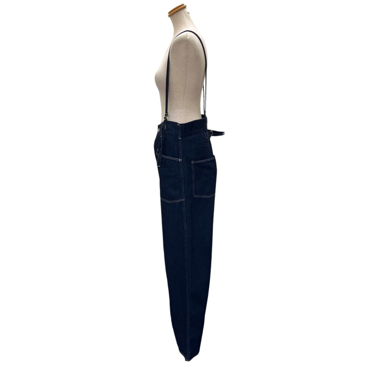 Johnbull(ジョンブル) サスペンダー付きデニムパンツ221-0313