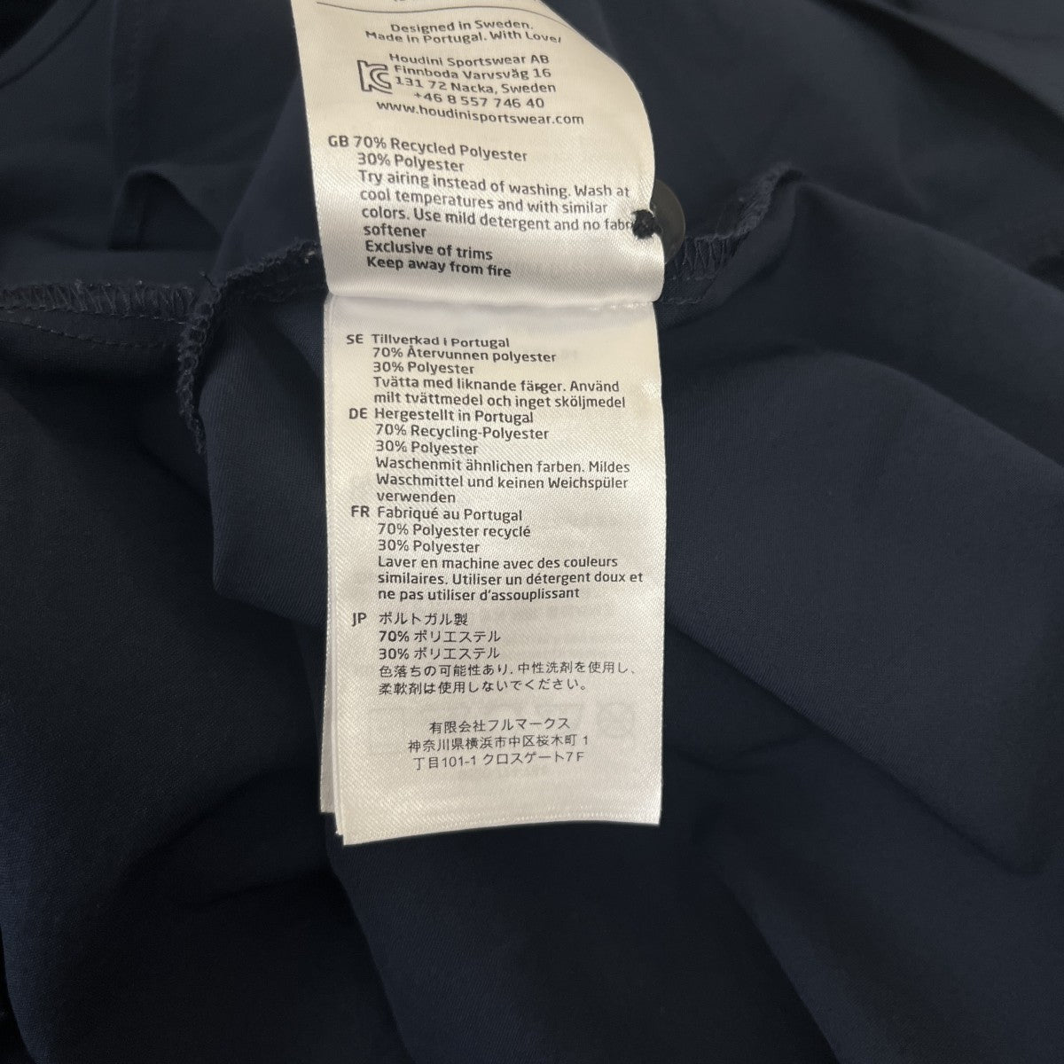 HOUDINI シャツワンピース 古着・中古-5枚目のアイテム画像