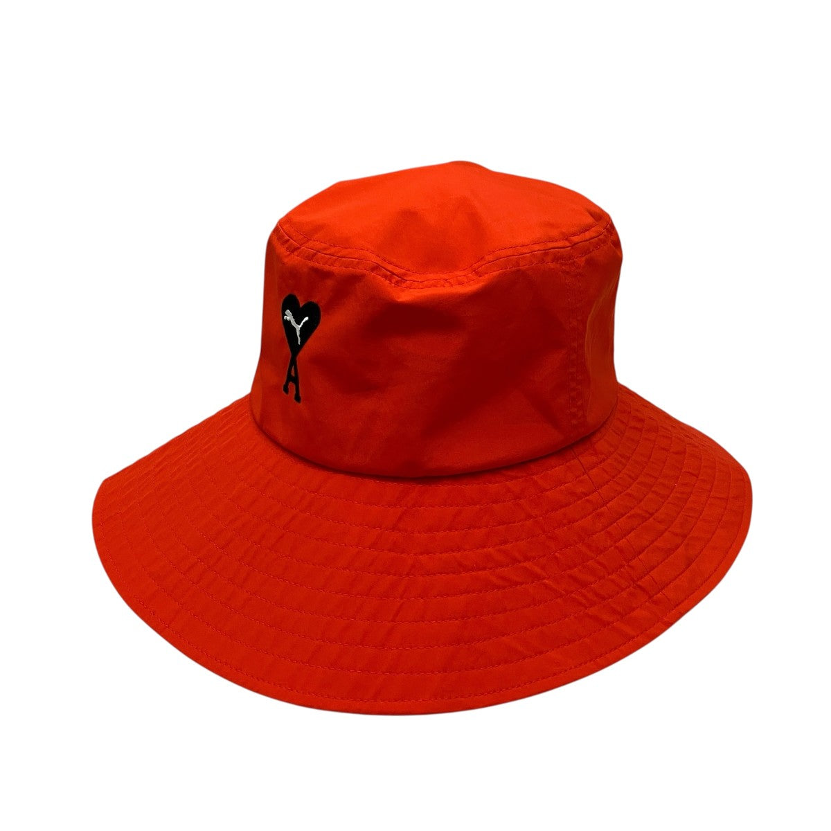 AMI PARIS(アミパリス) カラーコットンツイル バケットハット