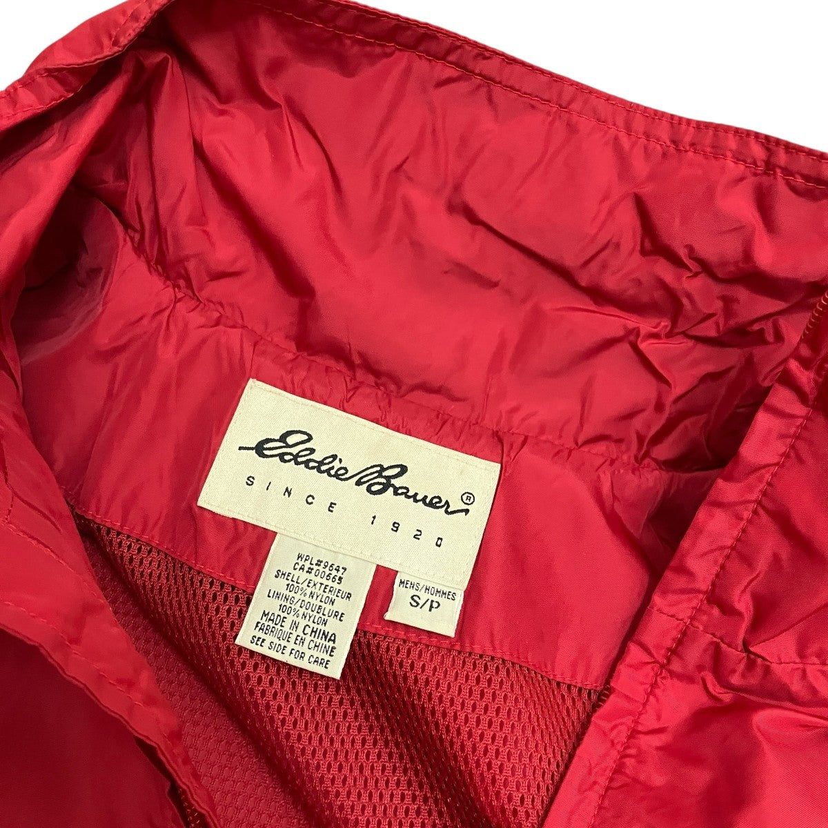 Eddie Bauer 90S vintageウィンドブレーカー 古着・中古-5枚目のアイテム画像