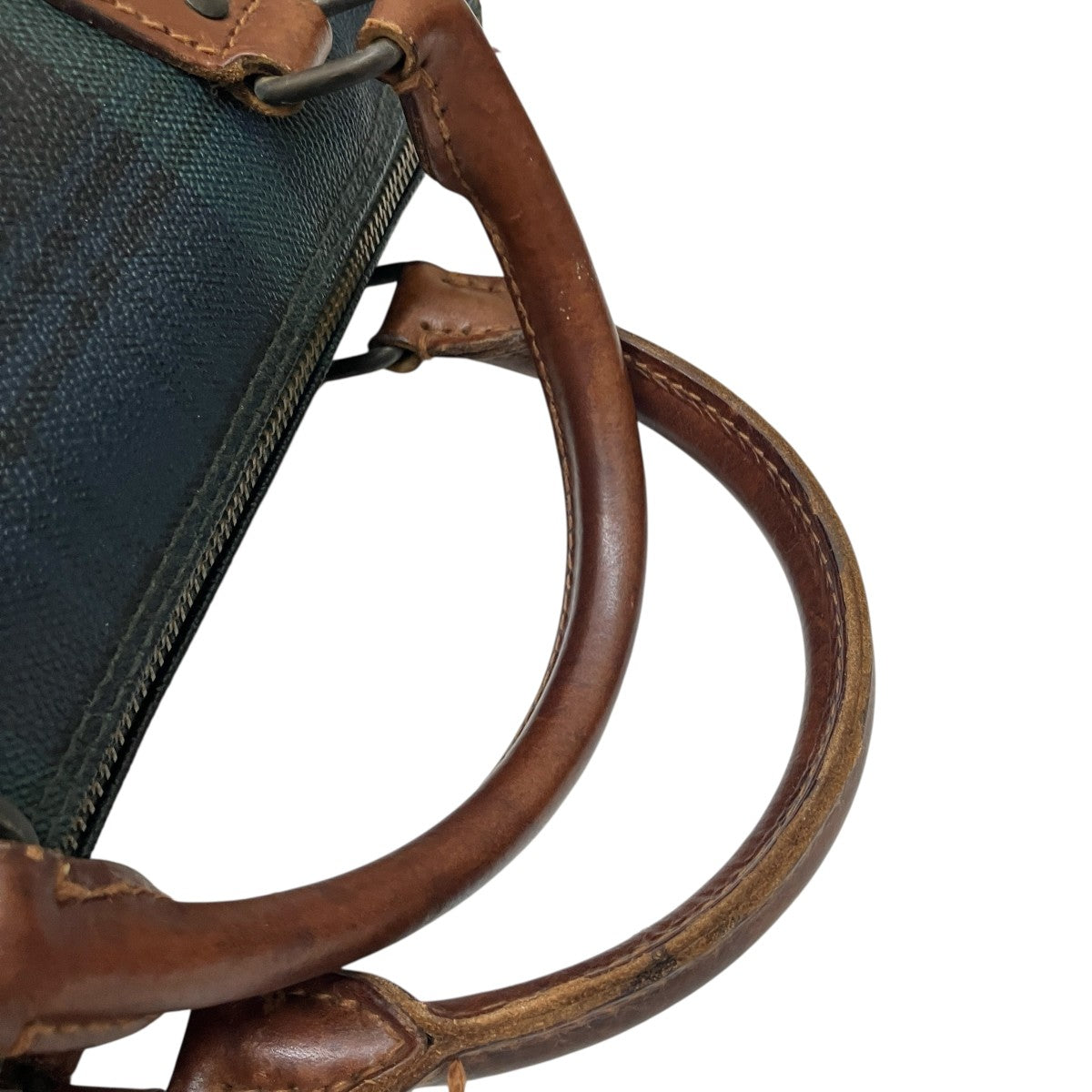 POLO RALPH LAURENポロラルフローレンボストンバッググレンチェック POLO RALPH LAUREN ポロ・ラルフローレン チェック柄 PVC