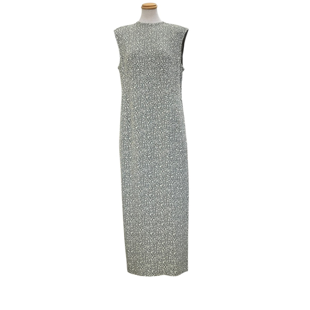 ノースリーブワンピース24MMSOP01 JACQUARD SLEEVELESS DRESS