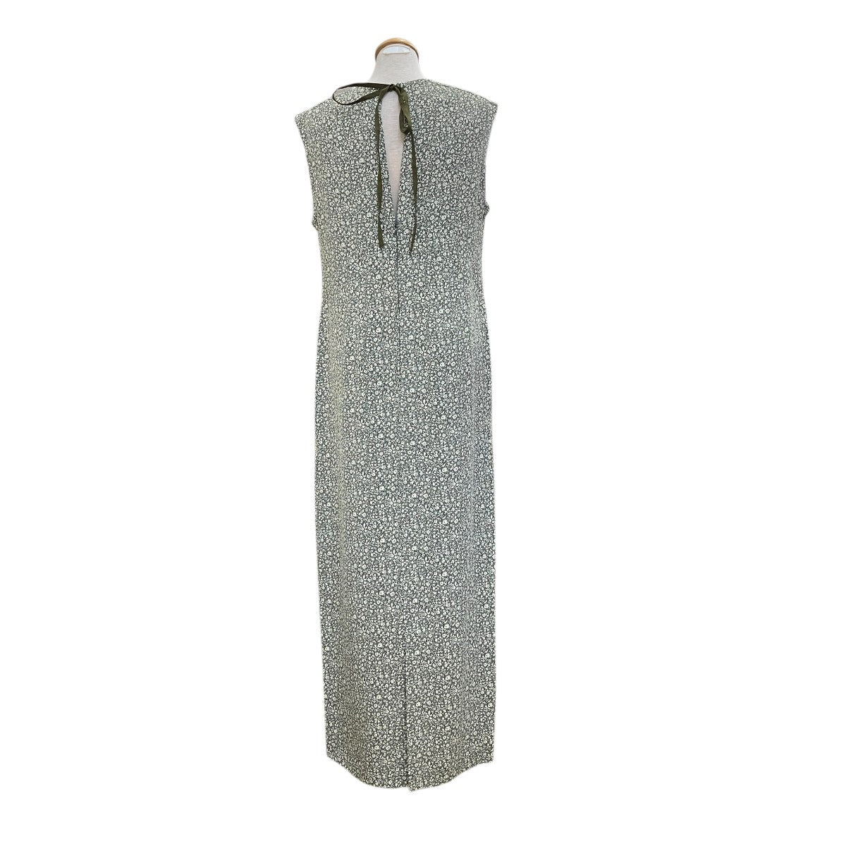 ノースリーブワンピース24MMSOP01 JACQUARD SLEEVELESS DRESS